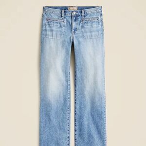 J. Crew Point Sur low-rise straight jean • size 27 • NWT • CC653